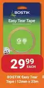 PNA Bostik Easy Tear Tape 12mm x 33m-Each offer