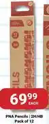 PNA PNA Pencils 2H/HB Pack Of 12-Each offer