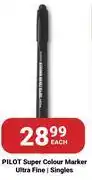 PNA Pilot Super Colour Marker Ultra Fine Singles-Each offer