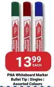 PNA PNA Whiteboard Marker Bullet Tip Singles Assorted Colours-Each offer
