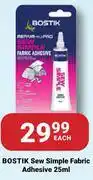 PNA Bostik Sew Simple Fabric Adhesive-25ml Each offer