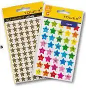 PNA Tower Stickers Gold / Metallic Stars offer
