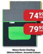 PNA Meeco Denim Chairbag 380mm Assorted Colours offer