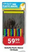 PNA Butterfly Plastic Abacus 120 Beads-Each offer
