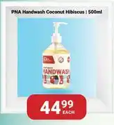 PNA PNA Handwash Coconut Hibiscus-500ml Each offer