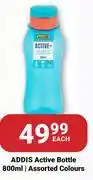 PNA Addis Active Bottle Assorted Colours-800ml Each offer