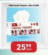 PNA PNA Facial Tissues Box Of 200-Each offer