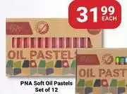 PNA PNA Soft Oil Pastels Set Of 12-Each offer