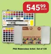 PNA PNA Watercolour Artist Set Of 128-Each offer