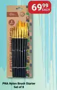 PNA PNA Nylon Brush Starter Set Of 8 offer