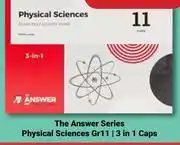 PNA The Answer Series Physical Sciences (Gr 11) 3 In 1 Caps-Each offer