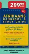 PNA Berlut Afrikaans Handbook & Study Guide-Each offer