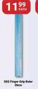 PNA SDS Finger Grip Ruler-30cm Each offer