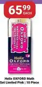 PNA Helix Oxford Math Set Limited Pink (10 Piece)-Each offer