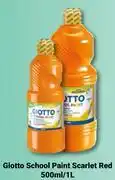 PNA Giotto School Paint (Scarlet Red)-500ml offer