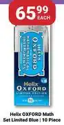 PNA Helix Oxford Math Set Limited Blue (10 Piece)-Each offer