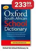 PNA Oxford SA School Dictionary 4e-Each offer