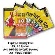 PNA Flip File Display File A5 (20 Pockets) offer