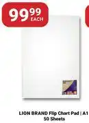 PNA Lion Brand Flip Chart Pad A1-50 Sheets offer