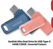 PNA Sandisk Ultra Dual Drive Go USB Type-C 64GB (Assorted Colours) offer