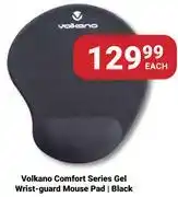 PNA Volkano Comfort Series Gel Wrist-Guard Mouse Pad (Black) offer