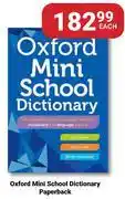 PNA Oxford Mini School Dictionary (Paperback)-Each offer