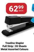 PNA Treeline Stapler Full Strip (20 Sheets)Metal In Assorted Colours offer