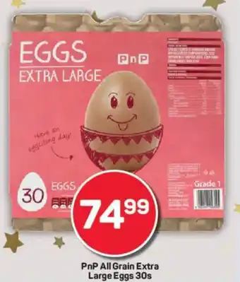 Pick n Pay PnP All Grain Extra Large Eggs offer