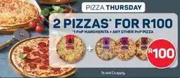 Pick n Pay 1 pnp margherita + any other pnp pizza offer
