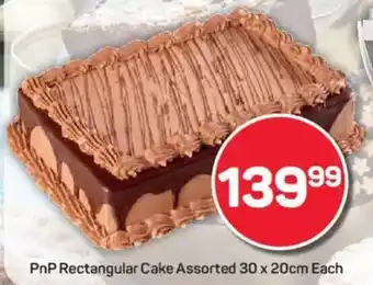 Pick n Pay PnP Rectangular Cake Assorted offer