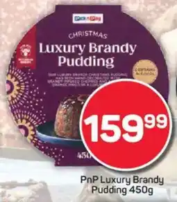 Pick n Pay PnP Luxury Brandy Pudding offer