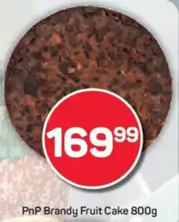 Pick n Pay PnP Brandy Fruit Cake offer