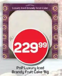Pick n Pay PnP Luxury Iced Brandy Fruit Cake offer