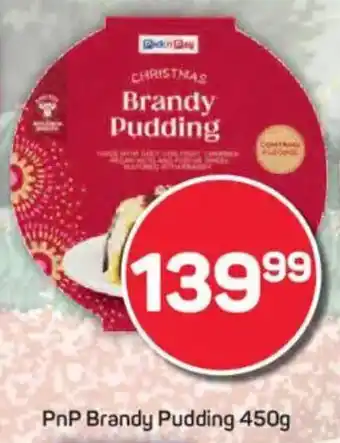 Pick n Pay PnP Brandy Pudding offer