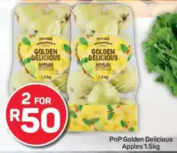 Pick n Pay PnP Golden Delicious Apples offer