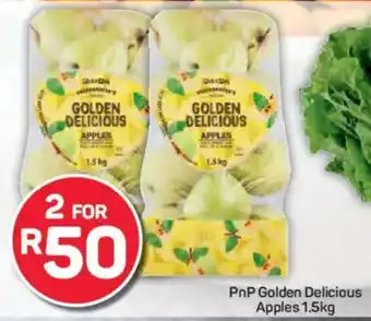 Pick n Pay PnP Golden Delicious Apples offer