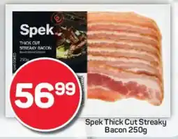 Pick n Pay Spek Thick Cut Streaky Bacon offer