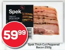 Pick n Pay Spek Thick Cut Peppered Bacon offer