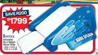 Pick n Pay Hypermarket INTEX Inflatable Kool Splash Water Slide offer