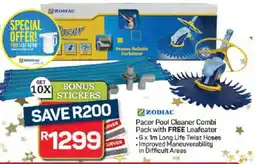 Pick n Pay Hypermarket Zodiac Pacer Pool Cleaner Combi Pack offer