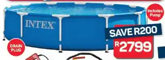 Pick n Pay Hypermarket INTEX Metal Frame Pool offer