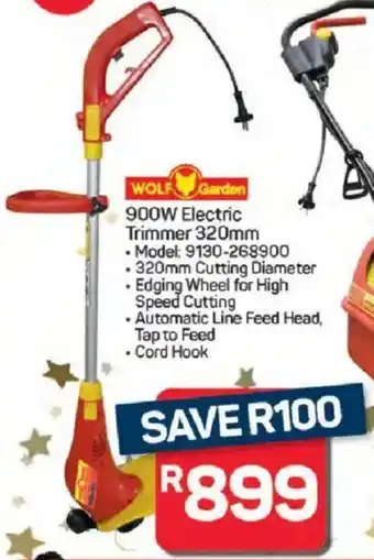 Pick n Pay Hypermarket WOLF Garden 900W Electric Trimmer offer