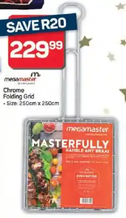 Pick n Pay Hypermarket Megamaster Chrome Folding Grid offer