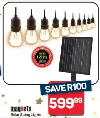 Pick n Pay Hypermarket Magneto Solar String Lights offer