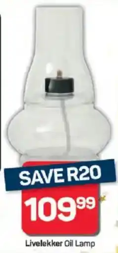 Pick n Pay Hypermarket Livelekker Oil Lamp offer