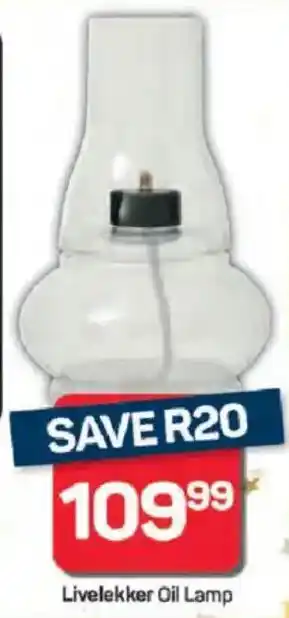 Pick n Pay Hypermarket Livelekker Oil Lamp offer