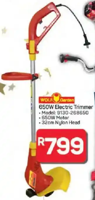 Pick n Pay Hypermarket WOLF Garden 650W Electric Trimmer offer