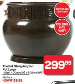 Pick n Pay Hypermarket The Pot Story Angolan Pot Large offer