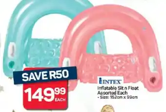 INTEX Inflatable Sit n Float Assorted