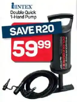 Pick n Pay Hypermarket INTEX Double Quick 1-Hand Pump offer